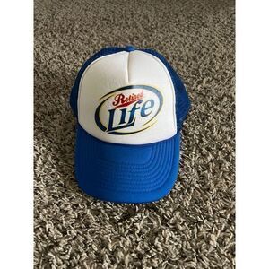 NWOT Retired‎ Life Men's trucker hat